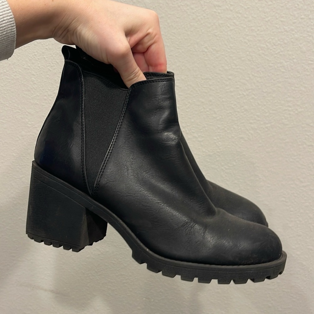 Black booties